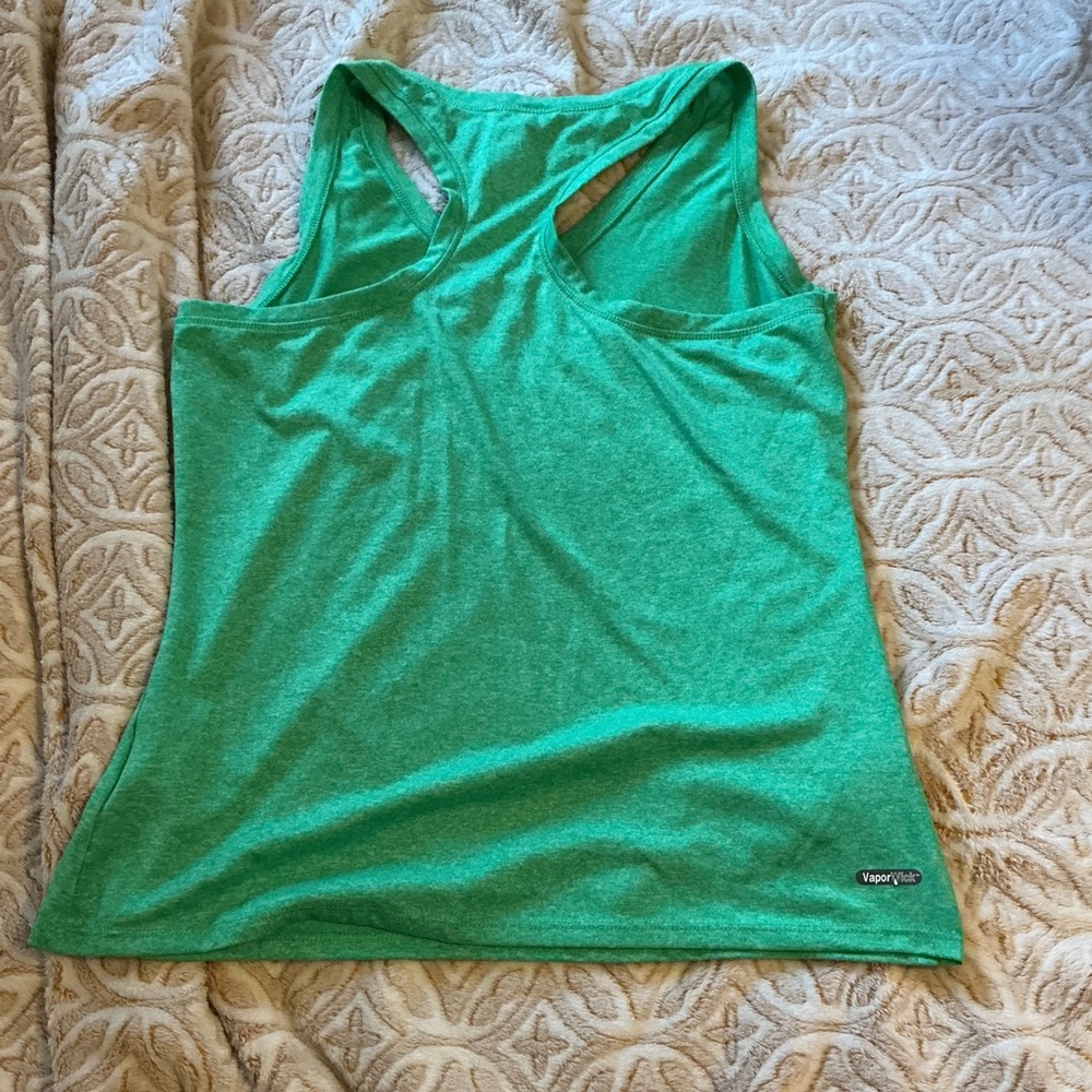 The North Face VaporWick Green Racerback Tank Top Women’s Medium - Picture 4 of 4